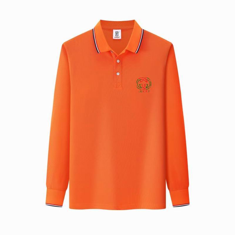 Gucci long-sleeve POLO shirts-GG1603P